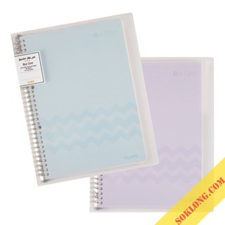 Sổ còng sắt A4 80 tờ Dot grid 30 chấu lỗ Klong, binder refill giấy Klong MS 541