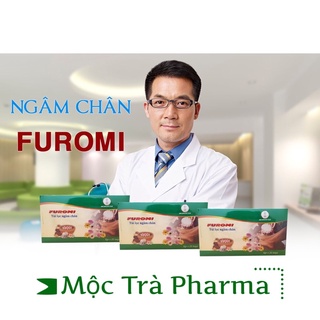 Ngâm chân thảo dược Furomi-Hộp 20gói-Giúp giảm đau nhức xương khớp,gout, giảm mất ngủ căng thẳng