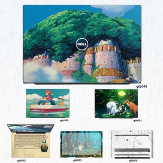 Skin dán Laptop Dell in hình Ghibli photo (inbox mã máy cho Shop)