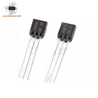 Cặp sò A970 C2240 2SA970/2SC2240 0.1A 120V TO-92