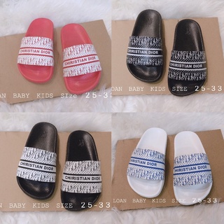(HÀNG MỚI VỀ) DÉP BÉ TRAI, BÉ GÁI D.IOR SIÊU NHẸ SIZE 25-33