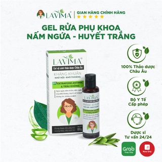 Dung dịch vệ sinh (Gel rửa phụ khoa) kháng khuẩn Thảo dược Châu Âu LAVIMA 88g (New)
