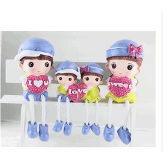 Bộ gia đình bốn búp bê tình yêu - BBGDTY01