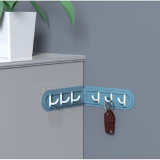 Móc dán góc tường 6 móc,,,