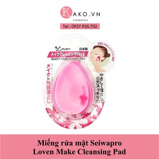 Miếng rửa mặt Seiwapro Loven Make Cleansing Pad