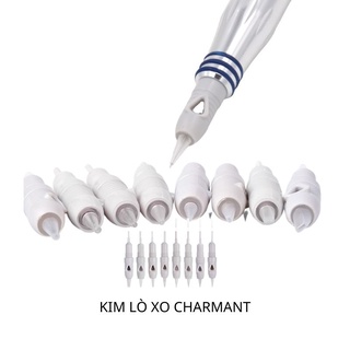 Kim lò xo máy xăm thế hệ mới dùng cho máy kỹ thuật số,pen mini 2 đầu phun môi mày bám nhanh bong đậm dạng túi