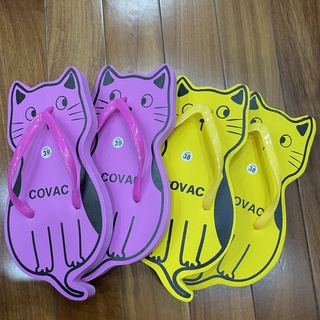 Dép nữ con mèo, dép xốp covac dẽ thương thời trang.dép kẹp nữ con mèo