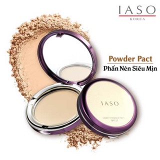 PHẤN NÉN TRANG ĐIỂM SIÊU MỊN IASO CONPACT POWDER SPF27 #21 #23