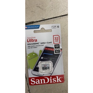 Thẻ nhớ Sandisk Ultra 32gb tốc độ 100Mb/s bảo hành chính hãng