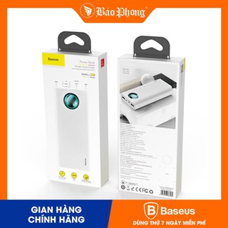 Pin dự phòng BASEUS 20000mAh 18w Amblight PD3.0 Quick charger PPALLG01
