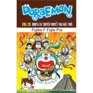 [ Sách ] Doraemon Tập 20: Nobita Và Truyền Thuyết Mặt Trời (Tái Bản 2019)