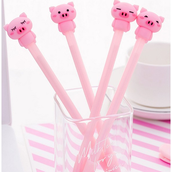 Bút mặt lợn cute