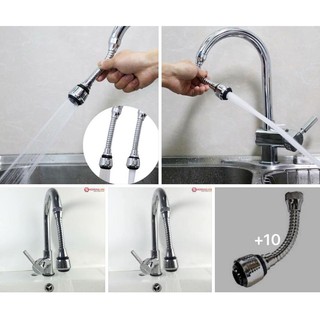 Vòi rửa tăng áp 360 độ về.tiện lợi khỏi phải suy nghĩ luôn ý ạ