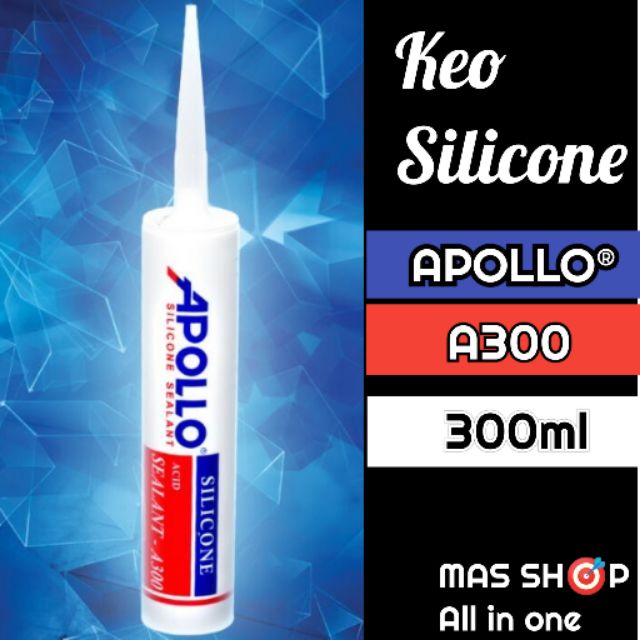Keo silicone APOLLO A300 chai 300ml