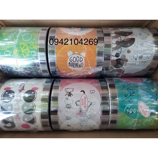 Màng Dập Cốc Ly LOẠI NHỎ In Sẵn Hoạt Hình- Dập được 1700 cốc