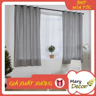 Rèm cửa đẹp cao cấp giá rẻ, mẫu mới nhất hiện nay chống nắng tốt - họa tiết Mũi tên xám R-B05