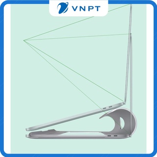 Đế tản nhiệt laptop, macbook bằng tấm hợp kim nhôm nguyên miếng chắc chắn