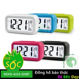 Đồng hồ báo thức cảm biến phát sáng trong đêm