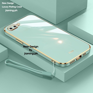 Ốp Điện Thoại Mềm Màu Kẹo Thiết Kế Sang Trọng 2022 Cho OPPO A3s A12E Realme C1