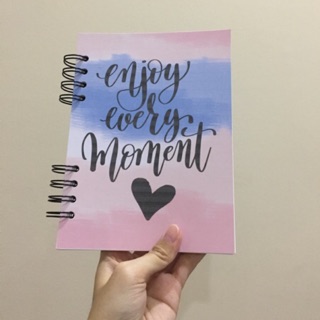 Sổ lò xo PinkHolic - 170 trang - 14x19 cm (xấp xỉ A5) - Ruột giấy trắng tự chọn (MIỄN PHÍ in tên riêng)