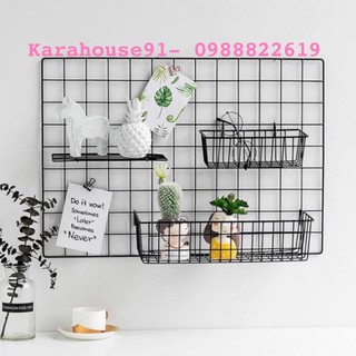 KHUNG LƯỚI _GIỎ SẮT_DÂY ĐÈN_KẸP GỖ_MÓC DÍNH TRANG TRÍ(tặng kèm đinh treo)