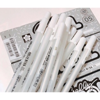 BÚT GEL TRẮNG SAKURA GELLY ROLL NGÒI 0,5