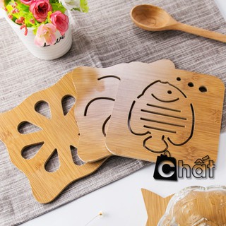 Combo 2 Đế Lót Nồi Bằng Gỗ Họa Tiết Đa Dạng
