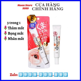 Kem Mắt Sana 3in1 Nhật Bản Đánh Bay Bọng Mắt Thâm Mắt Nhăn Mắt Bán Chạy Số 1 Nhật Bản