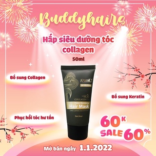Hấp siêu dưỡng tóc collagen / ủ tóc siêu dưỡng tóc collagen Buddyhairs, Buddyhair, Buddy.hairs