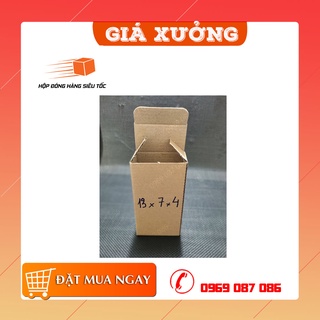 13x7x4 nắp gài 1 Hộp carton đóng hàng