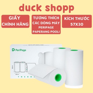 (Chính hãng) tất cả giấy in nhiệt Paperang peripage(3 cuộn/1box)