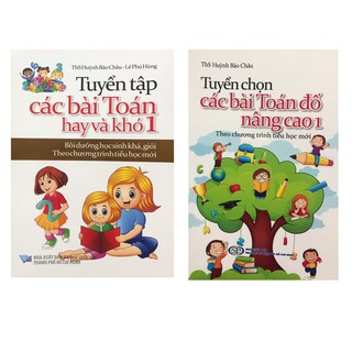 Sách - Combo tuyển chọn các bài toán đố nâng cao 1+ Tuyển tập các bài Toán hay và khó 1