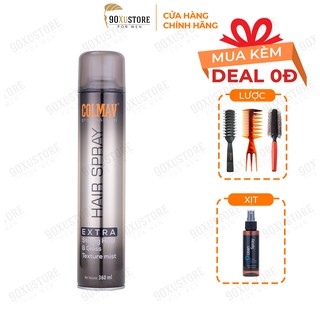 Gôm xịt tóc nam nữ Colmav Professional 360ml , tạo kiểu tóc , giữ nếp tóc