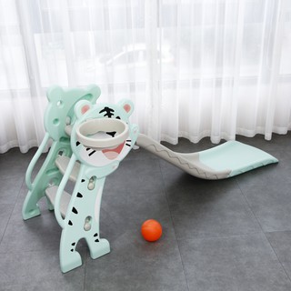 [Mã BMBAU300 giảm 10% đơn 499K] Cầu trượt kèm Khung bóng rổ cho bé Toys House WM19024, hàng chính hãng cao cấp