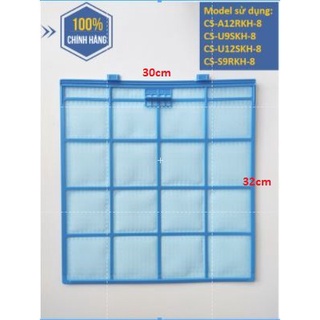 Lưới lọc điều hòa máy lạnh Panasonic ( máy 1 và 1,5 ngựa, 30cm x 32cm)