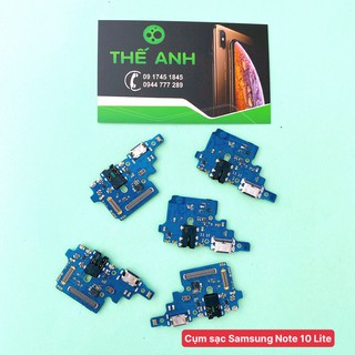 Cụm sạc Samsung Note 10 Lite ( mic , tai nghe ) , mạch sạc Samsung SM-N770F/DS linh kiện loại tốt, bảo hành đổi trả