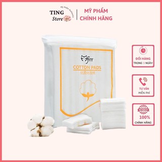 Bông tẩy trang trang cotton pads 222 miếng dày dặn mềm mịn ít xơ giá rẻ có thể dùng để làm lotion mask