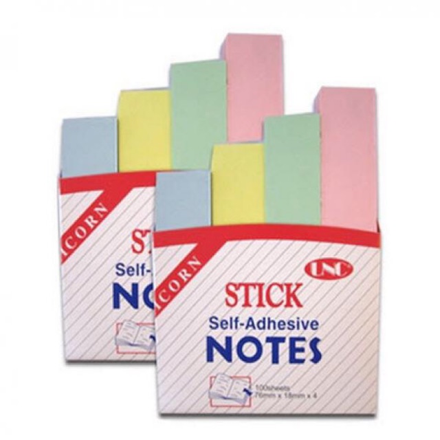 XẤP GIẤY NOTE 4 MÀU PATEL SẺ
