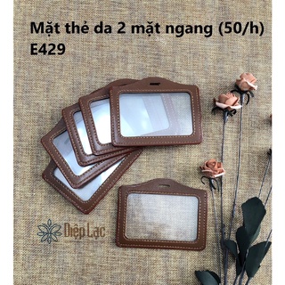 Mặt bao thẻ tên- dây đeo thẻ - ngang + dọc – văn phòng – nhân viên - học sinh các cỡ - văn phòng phẩm Diệp Lạc