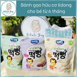 BÁNH GẠO HỮU CƠ ILDONG HÀN QUỐC CHO BÉ TỪ 6 THÁNG TUỔI - Bituti Shop