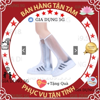 Ủng Bọc Giày đi mưa cao cổ- Đồ phượt.