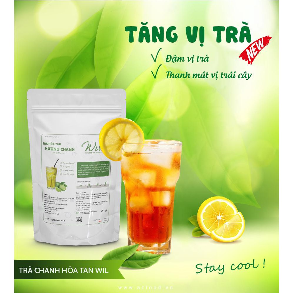 Trà chanh hoà tan