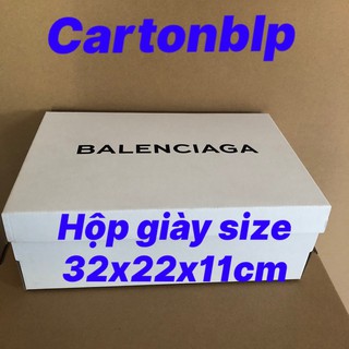 20 HỘP GIÀY BALENCIAGA SIZE 32X22X11CM