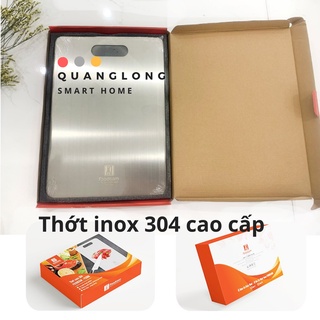 Thớt inox 304 kháng khuẩn cao cấp QUANGLONG_foodcom