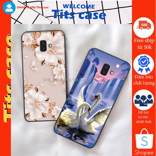 Ốp lưng Samsung Galaxy J6 PLUS in hình thiên nga,hoa may mắn, đặc sắc ĐỘC - LẠ - BỀN