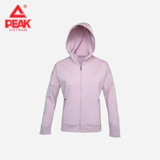 Áo Khoác Nỉ Nữ Mũ PEAK Athlete FWA01002