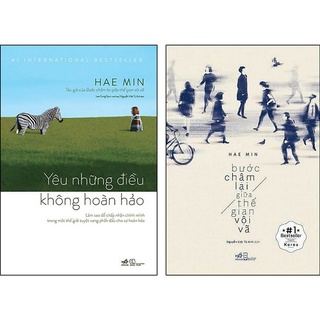 Sách - Combo 2 Cuốn Yêu Những Điều Không Hoàn Hảo + Bước Chậm Lại Giữa Thế Gian Vội Vã