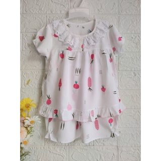 [ SIZE 8: 15-16kg] Bộ tole BÉ GÁI quần đùi