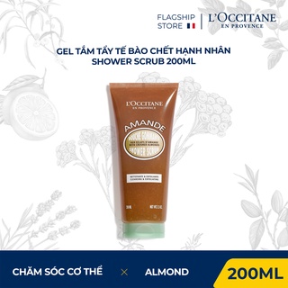 Gel tắm tẩy tế bào chết L'Occitane Hạnh Nhân 200ml