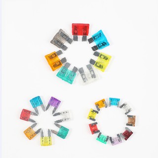 Set 10 Cầu Chì Ô Tô, Xe Tải Đầy Đủ Kích Thước
